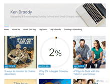 Tablet Screenshot of kenbraddy.com